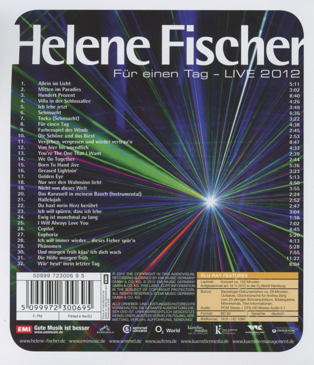 Fur Einen Tag -Live-