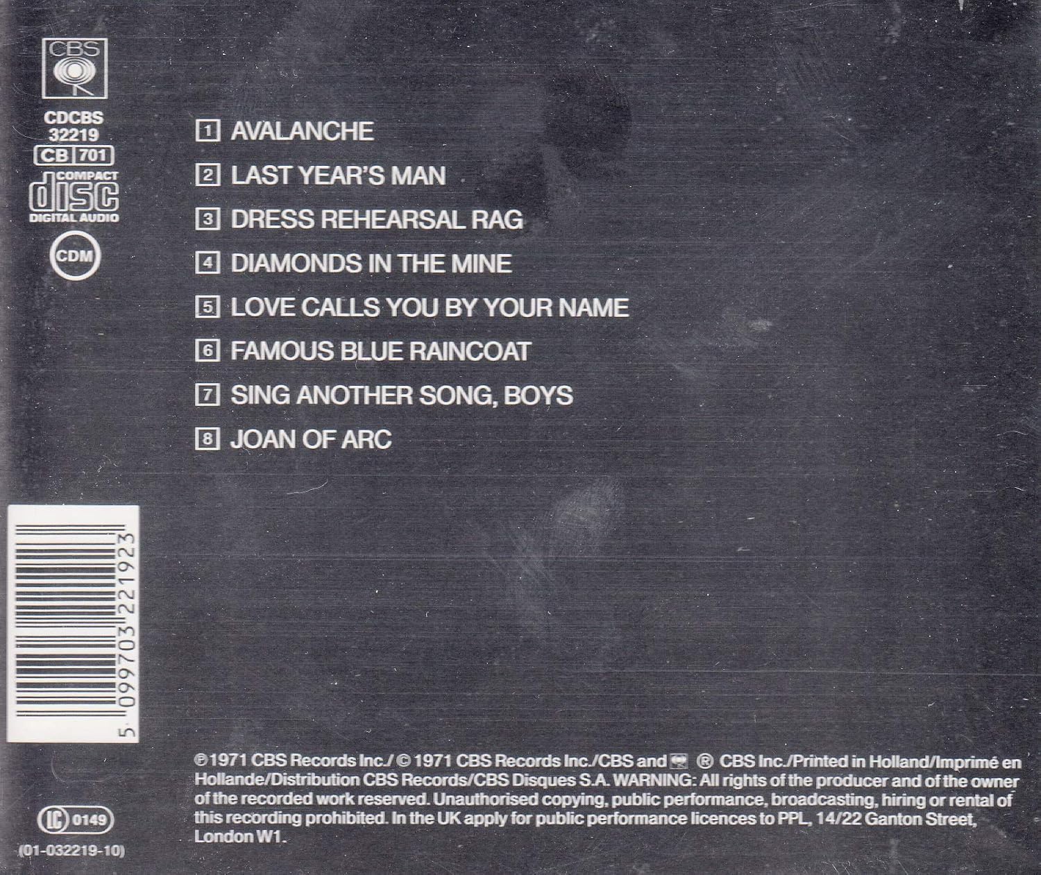 Songs of Love and Hate
