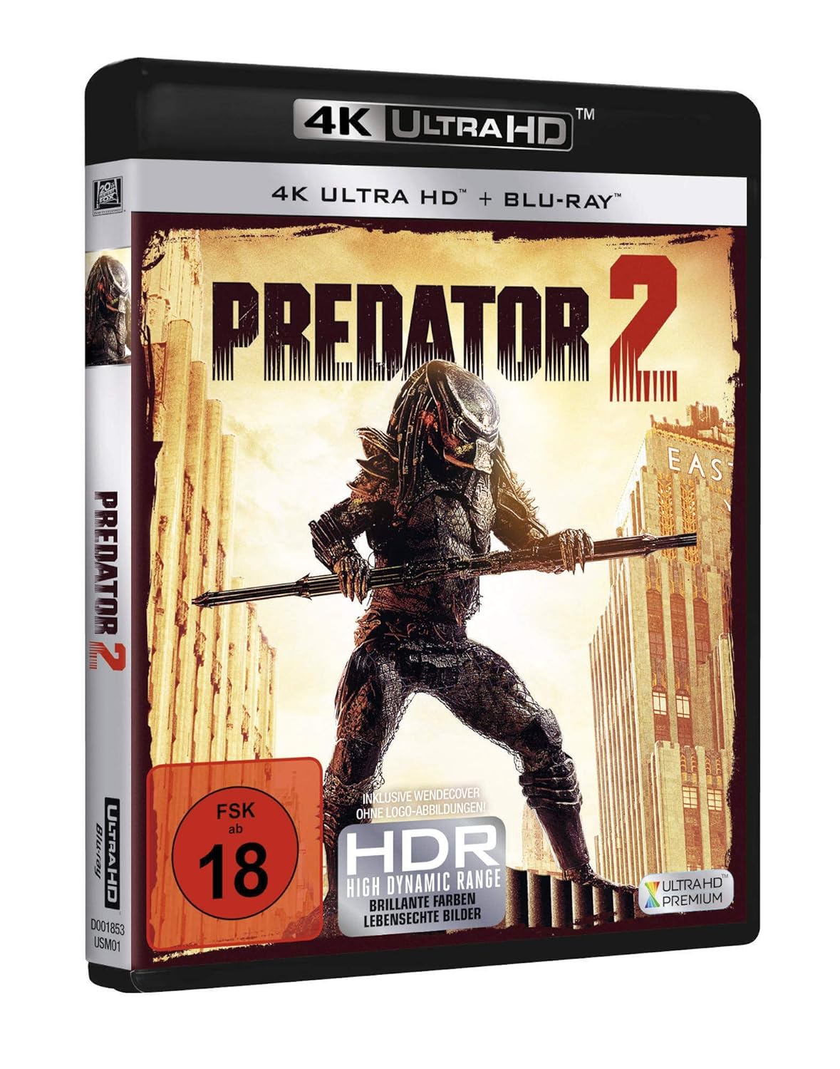 Predator 2 (4K Ultra-HD) (+ Blu-ray 2D