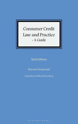 Consumer Credit Law and Practice - A Guide