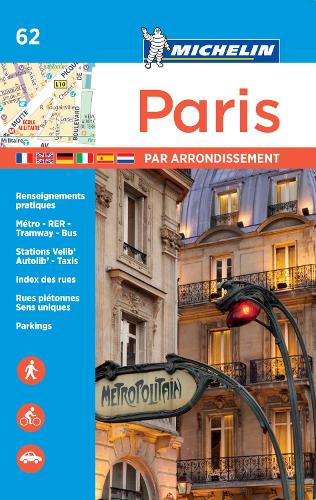 Paris par arrondissement - Michelin City Plan 062