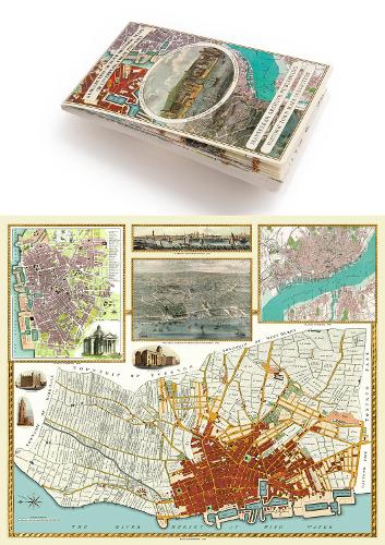 Liverpool 1785-1903 - Fold up Map that includes Charles Eyes detailed Plan of the Township of Liverpool 1785, Cole and Ropers Plan of 1807, ... 1866. (Liverpool Historic Maps Collection