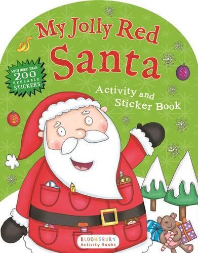 My Jolly Red Santa Activity and Sticker Book