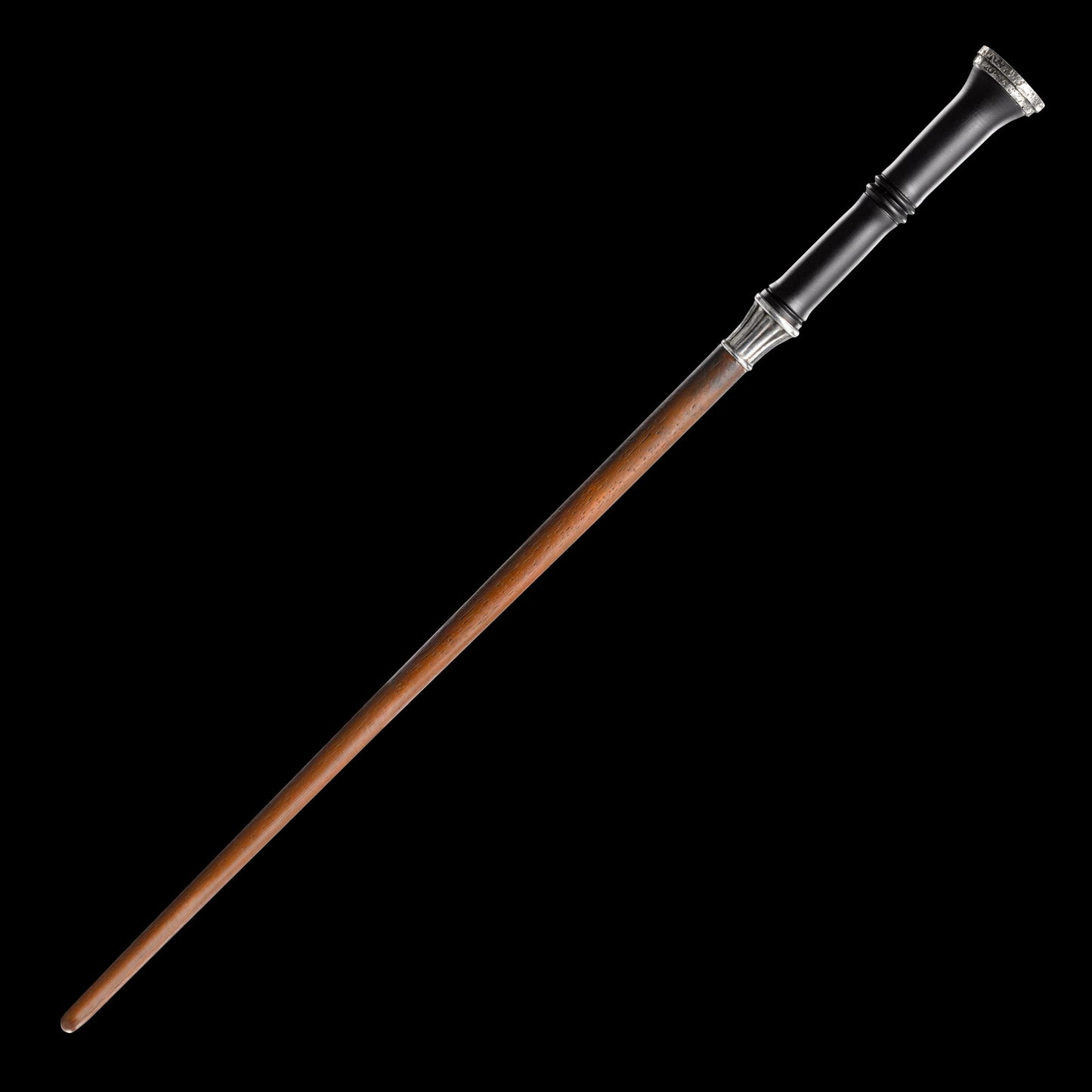 The Noble Collection Fantastic Beasts Yusuf Kama Wand in Collector’s Box - 15in (38.5cm) Wizarding World Wand - Fantastic Beasts Film Set Movie Props Wands Gifts