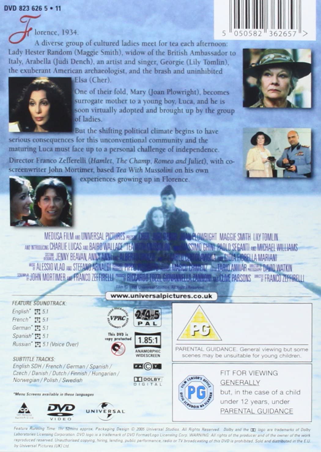 Tea With Mussolini (1999)