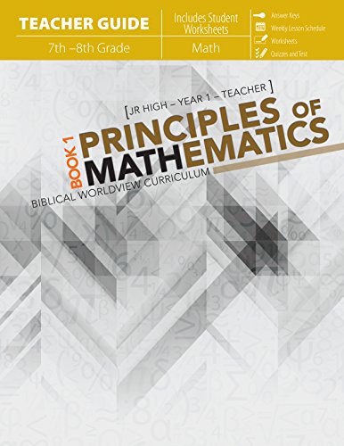 Principles Of Mathematics Bk 1