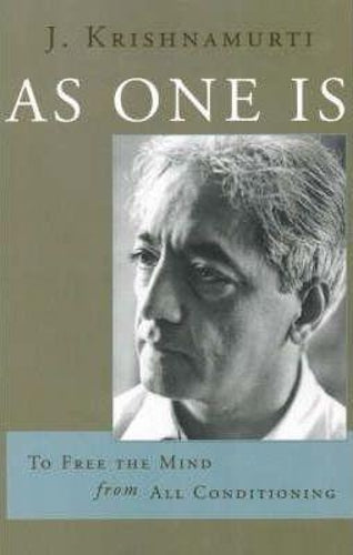 As One is