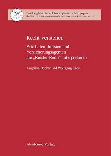 Recht Verstehen