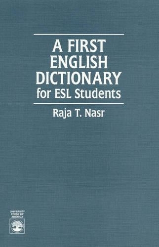 A First English Dictionary
