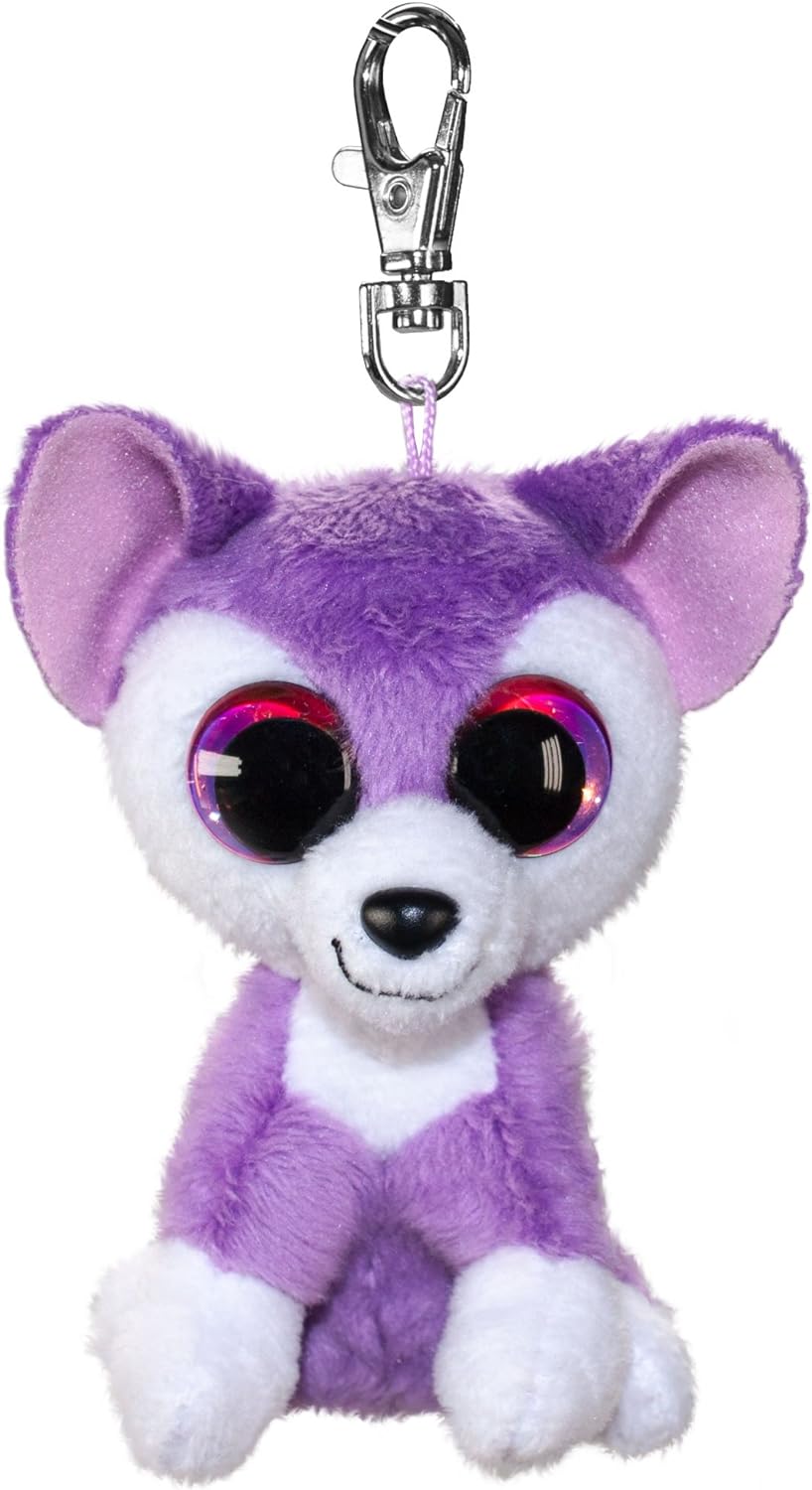 Lumo Stars Wolf Susi Animales de juguete Felpa Rosa, Púrpura, Blanco - Juguetes de peluche (Animales de juguete, Rosa, Púrpura, Blanco, Felpa, 3 año(s), Lobo, Niño/niña