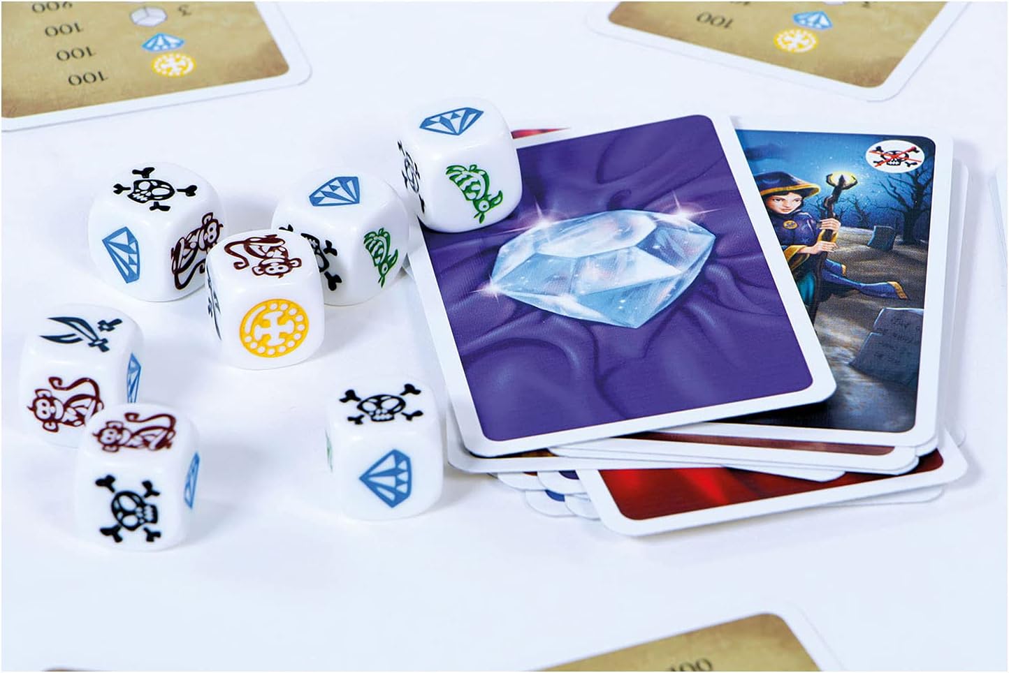 999 Games - 1000 Bombs & Grenades! Dice game - from 8 years - One of the best games of 2018 - Haim Shafir - Push your luck - for 2 to 5 players - 999-DUI01