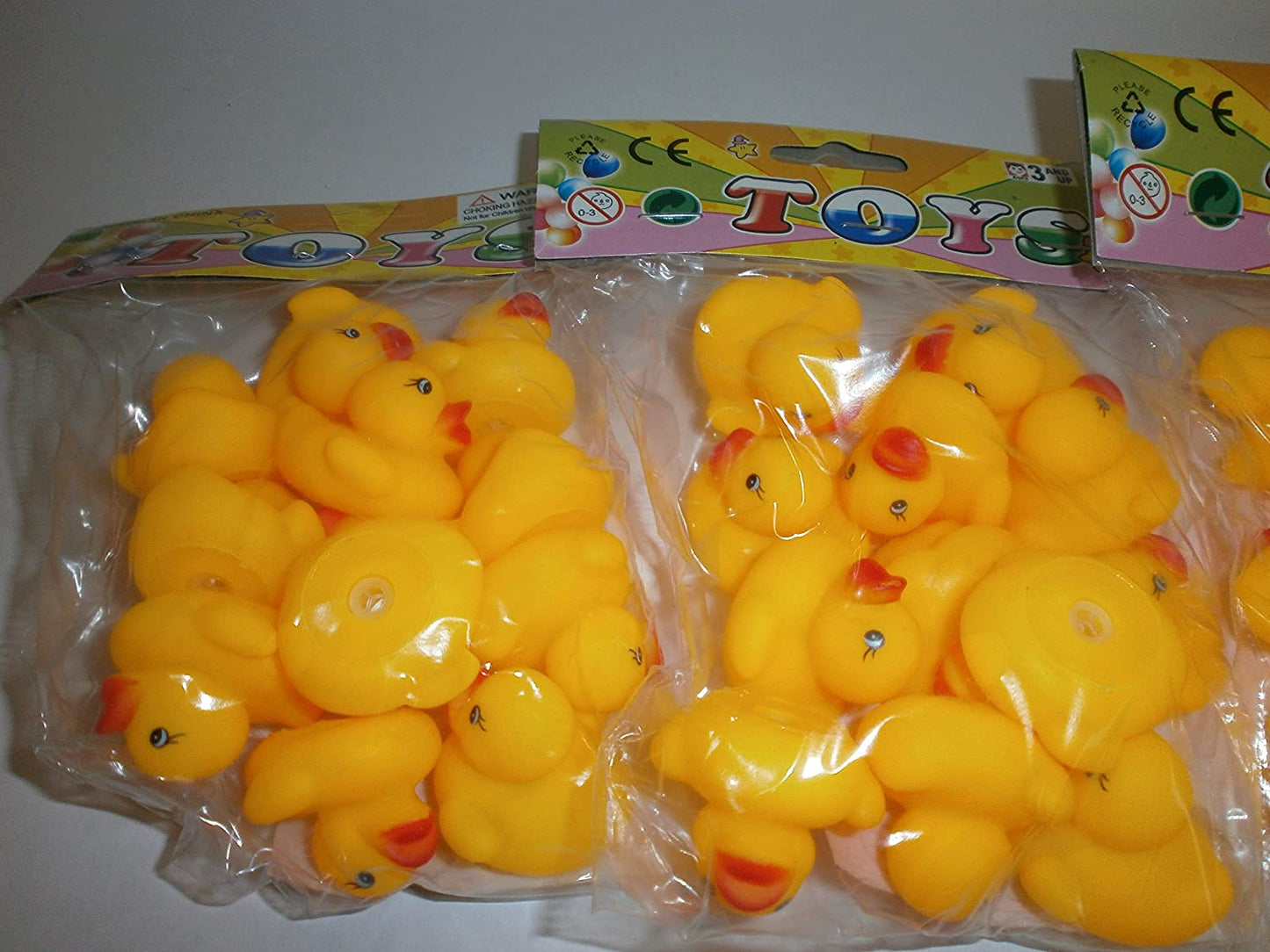 Set of 24 bath duck, bath duck, approx. 3.5 cm each.