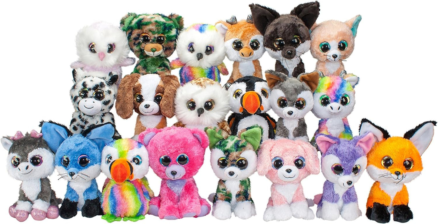 Lumo Stars Bear Camo Animales de juguete Felpa Multicolor - Juguetes de peluche (Animales de juguete, Multicolor, Felpa, 3 año(s), Oso, Niño/niña