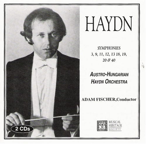Haydn Symphonies 3, 9, 11, 12, 13, 18, 19, 20 & 40 (UK