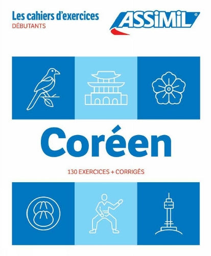 Cahier Exercices Coréen Niveau Débutants