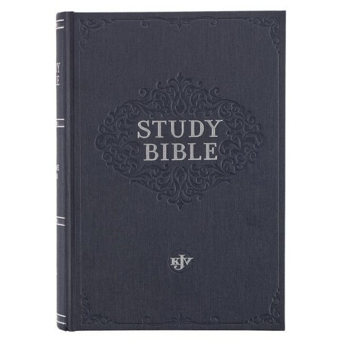 KJV Study Bible, Standard Print Hardcover, King James Version Holy Bible, Black