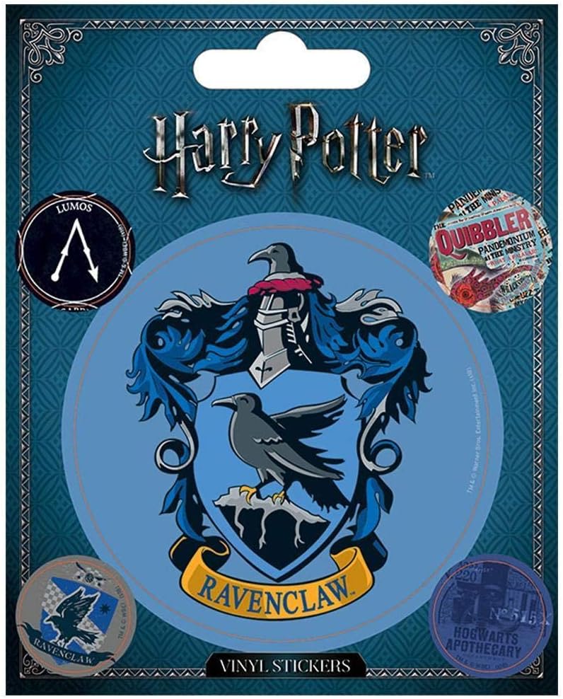 Wizarding World Harry Potter-Ravenclaw Vinyl Sticker, Multi-Color, 10 x 12.5cm