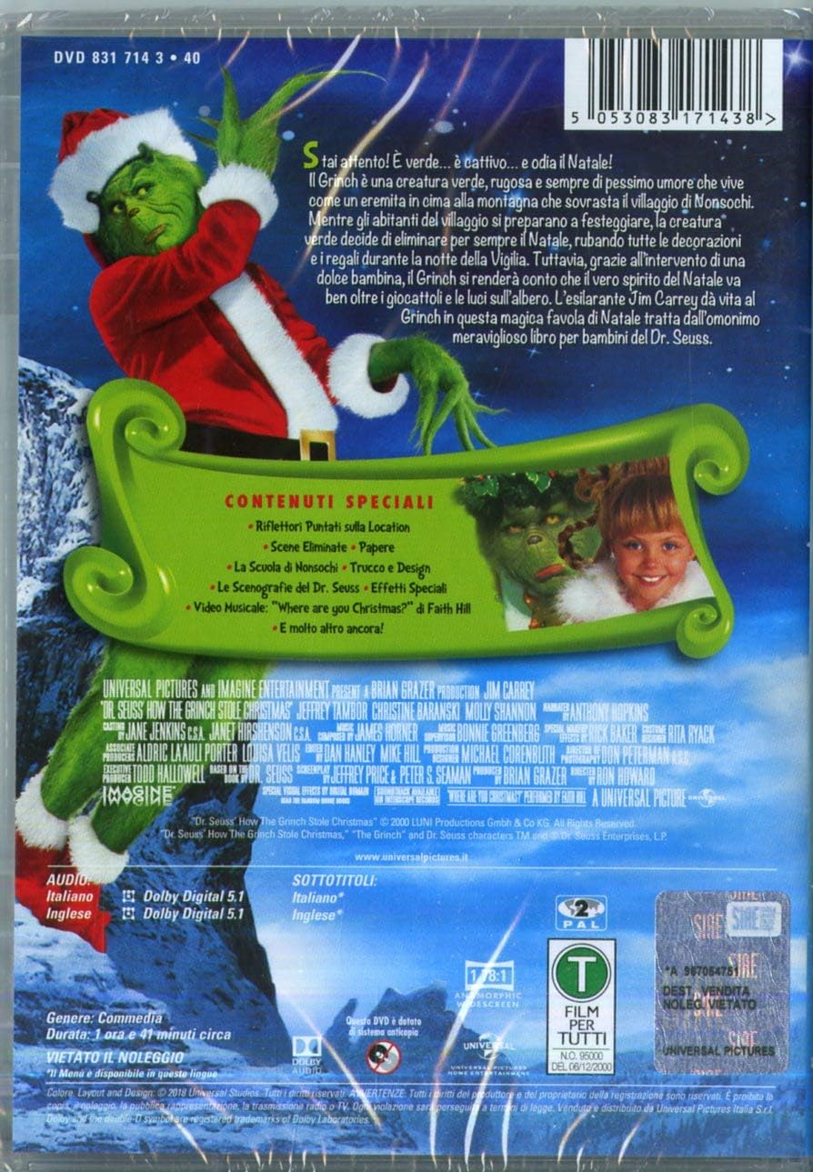 Dvd - Grinch (The) (1 DVD