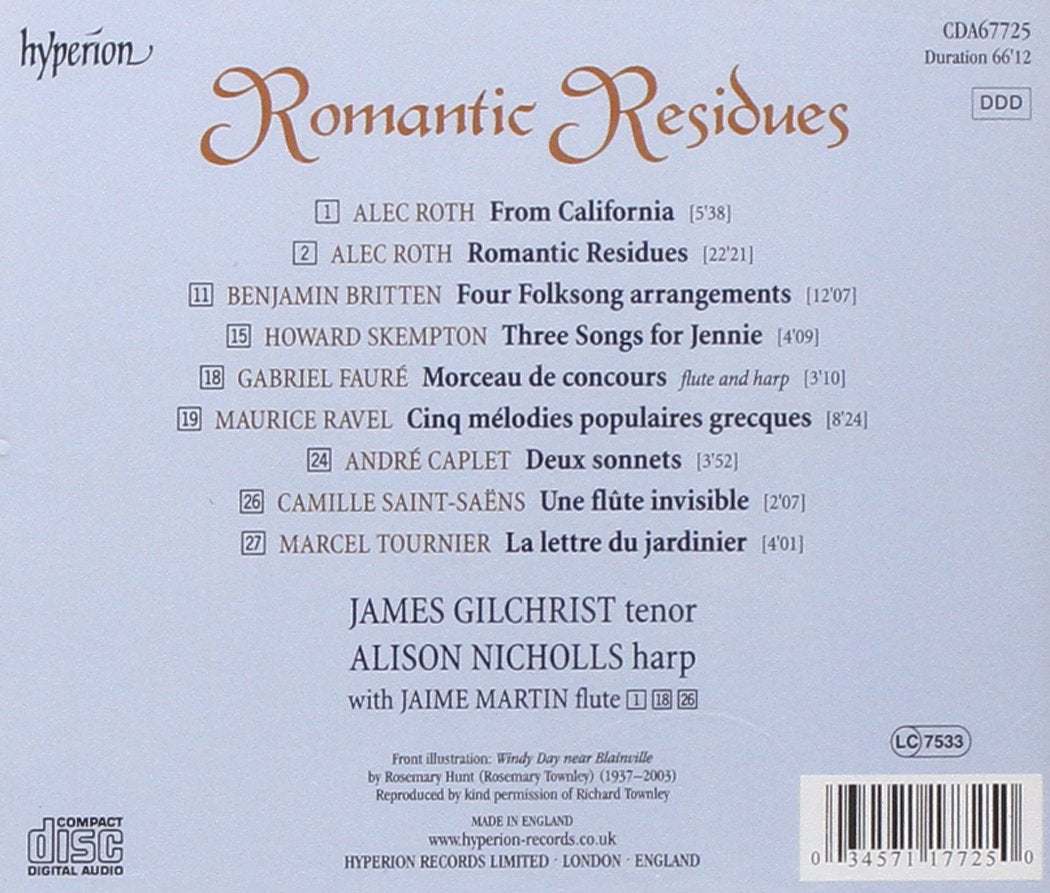 Romantic Residues (Gilchrist, Nicholls, Martin)