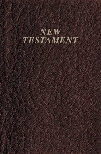KJV, Vest Pocket New Testament, Leathersoft, Burgundy, Red Letter