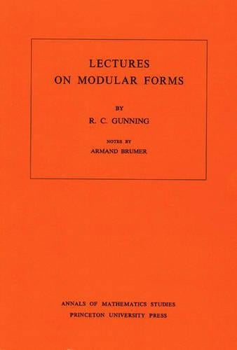 Lectures on Modular Forms
