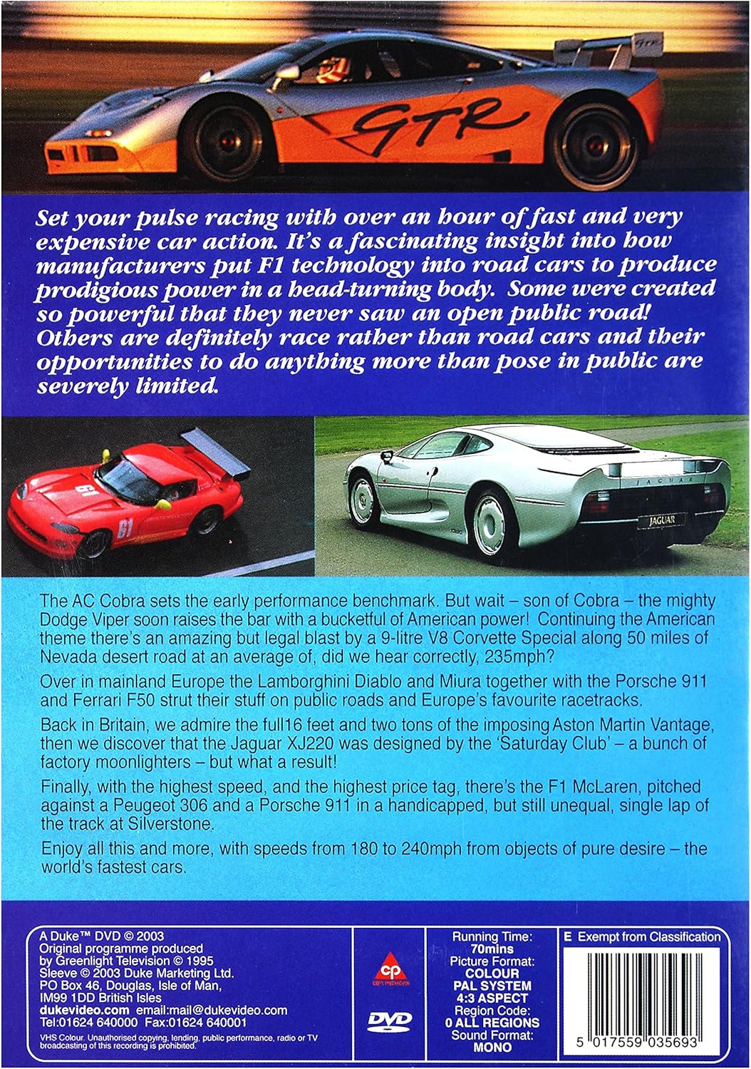 The World's Fastest Cars: 1