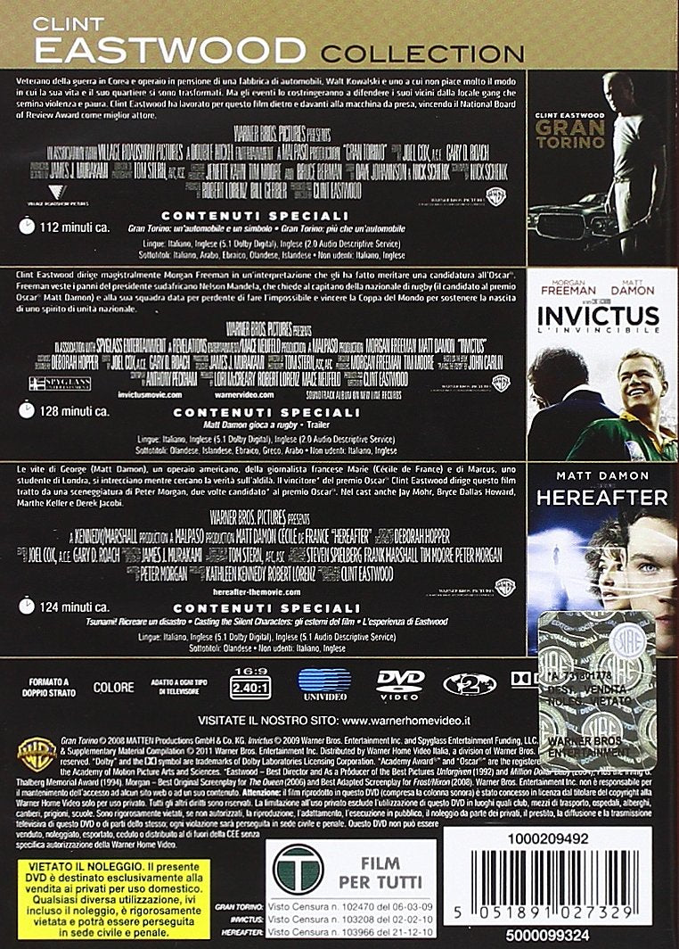 Clint Eastwood Collection (3 Dvd