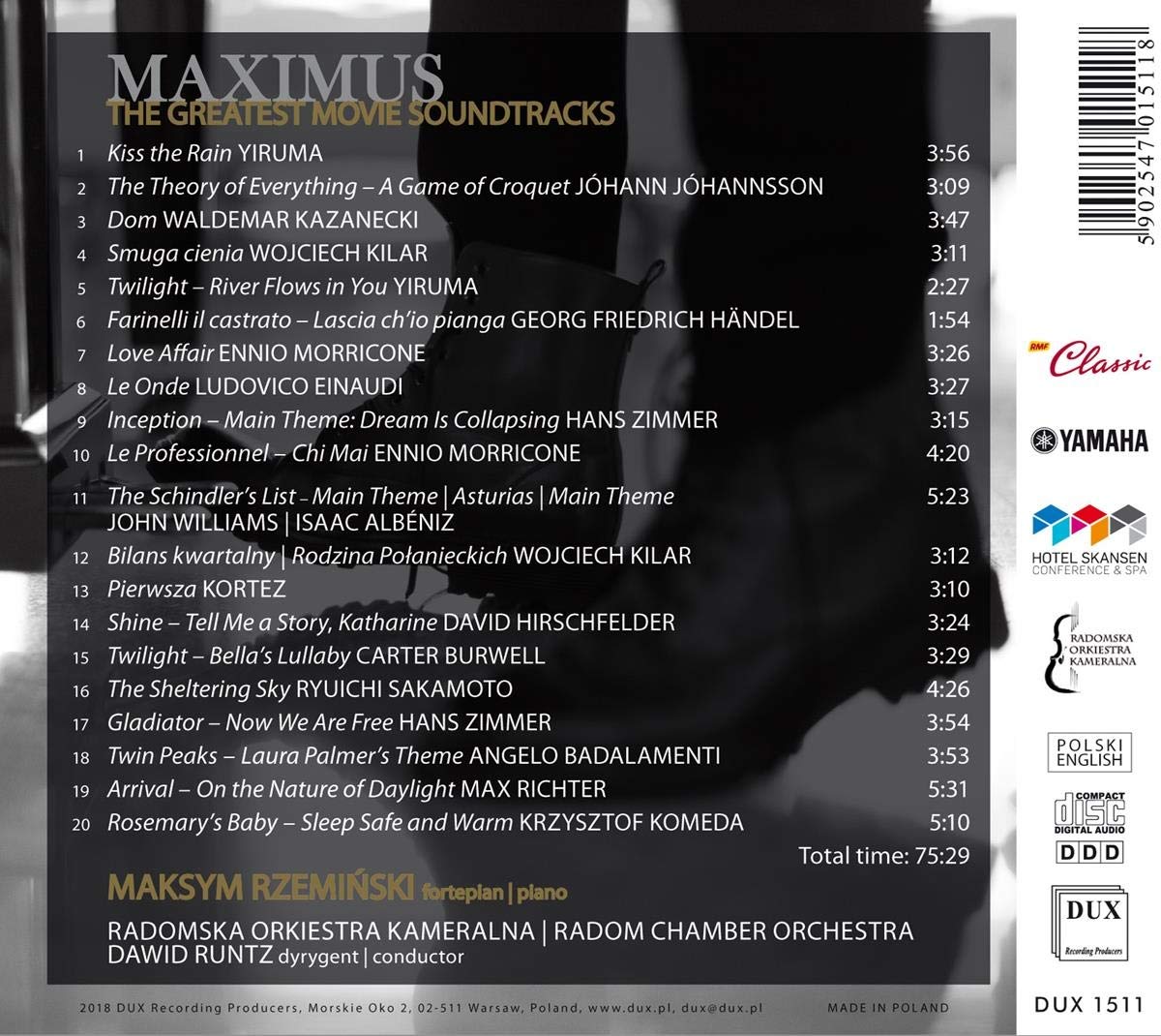 Maximus-the Greatest Movie Soundtracks