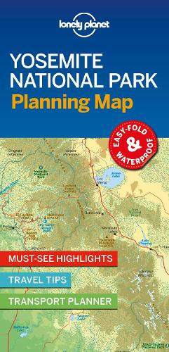 Lonely Planet Yosemite National Park Planning Map