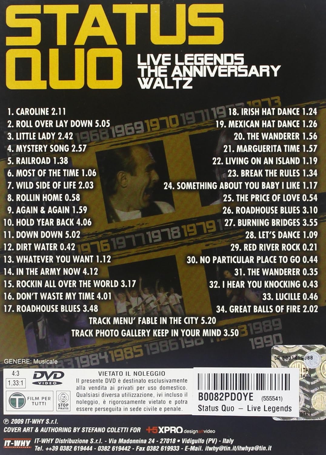 Status Quo-Live Legends-The Anniversary Waltz