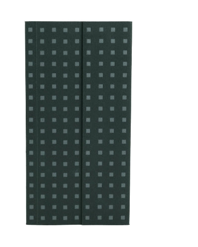 Black on Grey (Quadro) B6.5 Lined Notebook