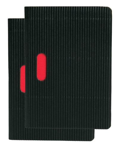 Black / Black (set of two) B7 Lined Notebooks