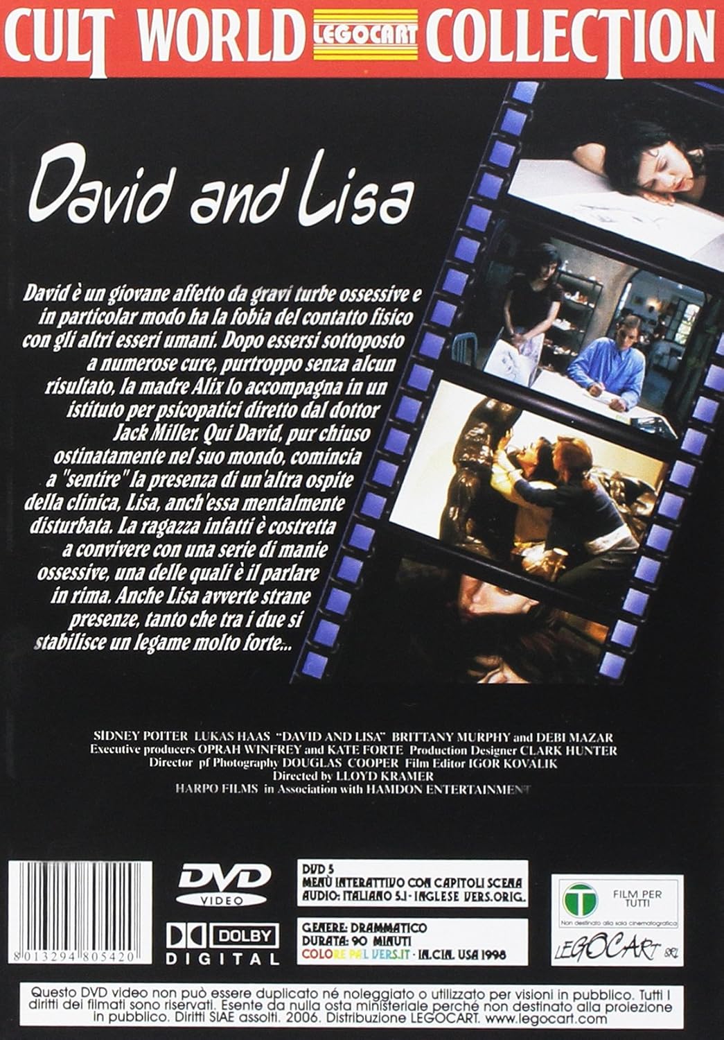 david and lisa dvd Italian Import