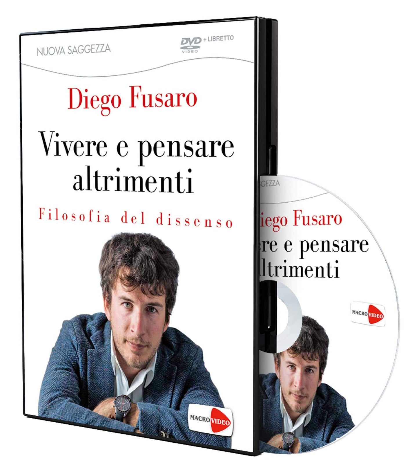 Diego Fusaro - Vivere E Pensare Altrimenti. L`Importanza Del Dissenso Ai Tempi Della Globalizzazione. Dvd. Con Libretto - (Italian Import)