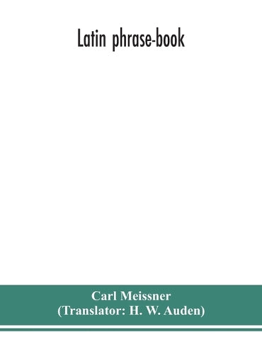 Latin phrase-book