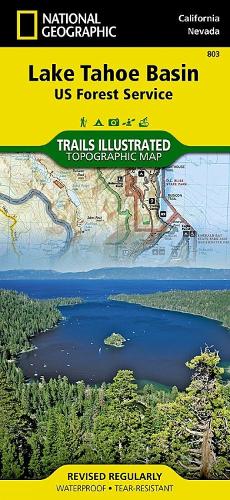 Lake Tahoe Basin Map (US Forest Service)