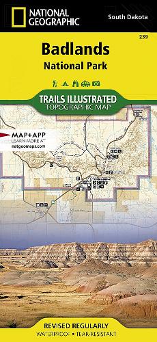 Badlands National Park Map