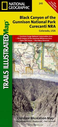 Black Canyon of the Gunnison National Park Map