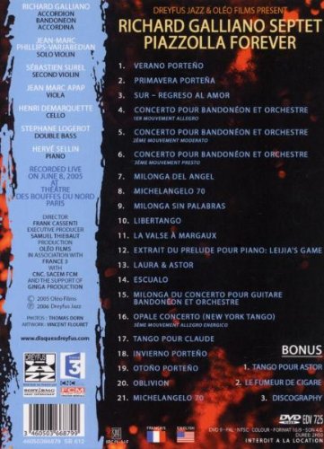 Richard Galliano Septet - Piazzolla Forever