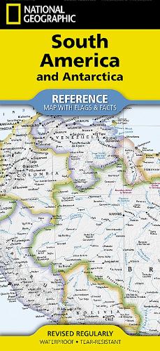 South America and Antarctica Map