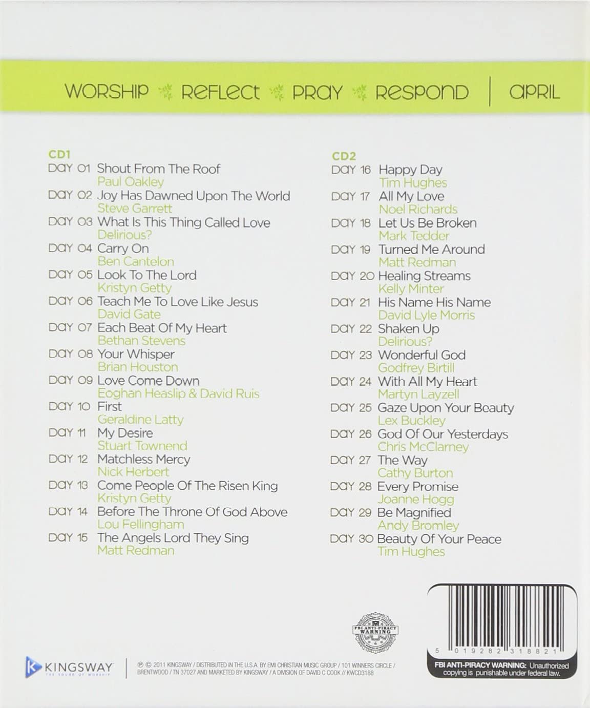 Worship Devotional-April