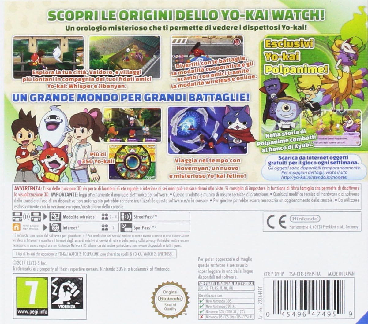 Yo-Kai Watch 2 Polpanime - Nintendo 3DS