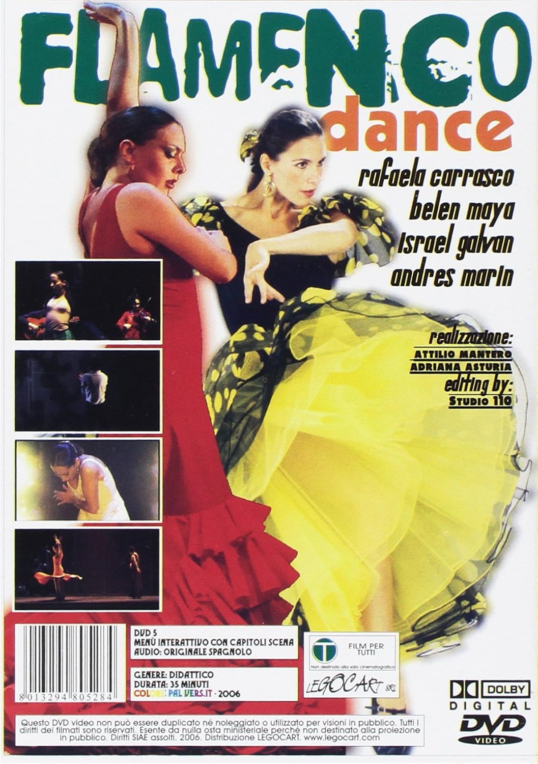 flamenco dance dvd Italian Import