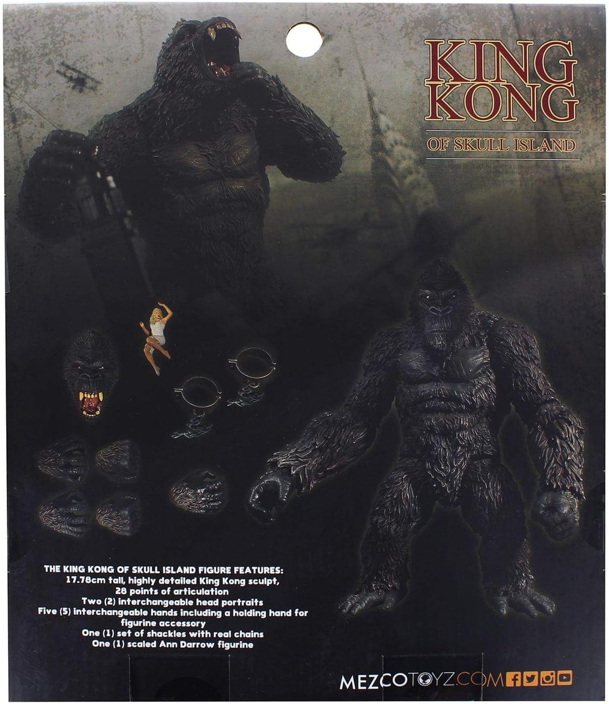 Mezco King Kong of Skull Island 7 Figure