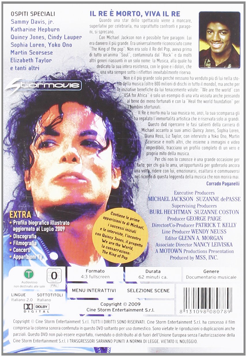 Michael Jackson-La Leggenda Continua Dvd