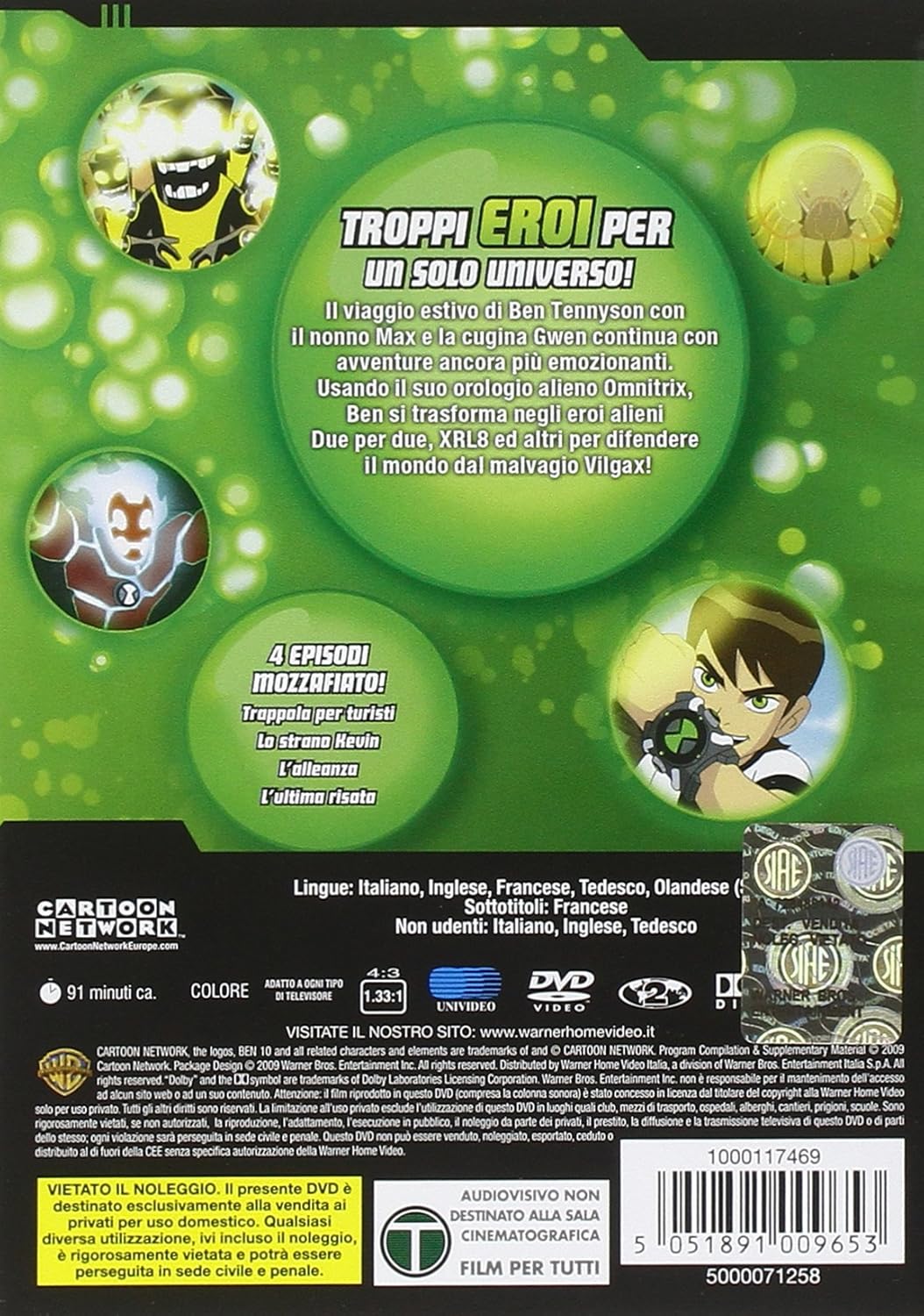 Ben 10 Stagione 01 Volume 02