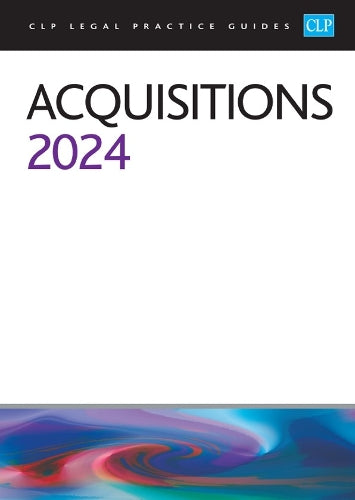 Acquisitions 2024: Legal Practice Course Guides (LPC