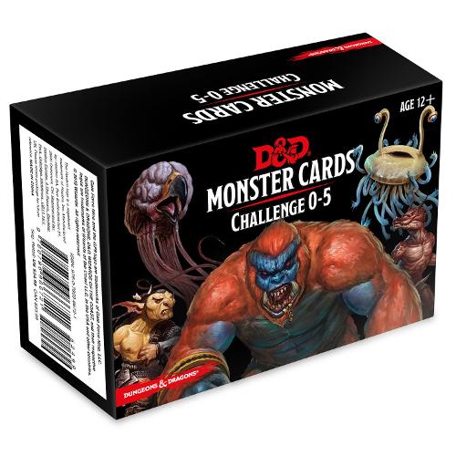 Dungeons & Dragons Spellbook Cards: Monsters 0-5 (D&d Accessory