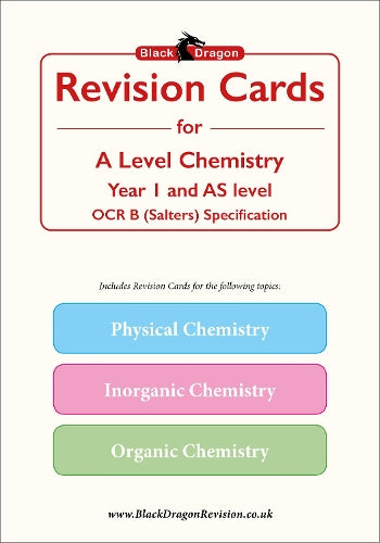 Black Dragon Revision Cards for A-Level Chemistry