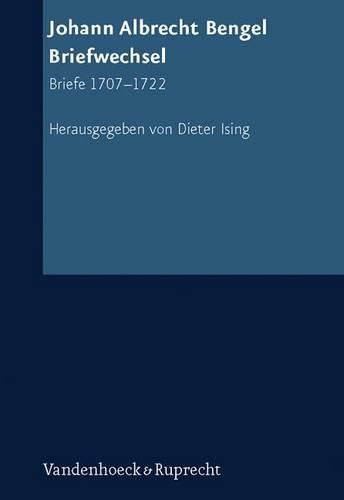 Johann Albrecht Bengel: Briefwechsel